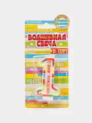 Свеча в торт "С Днем рождения"