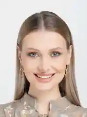 Золотой серьги женские "Сердце"