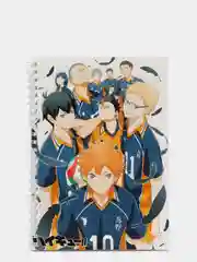 Тетрадь в клетку "HAIKYUU", 48 листов, на кольцах, с принтом