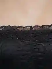 Черный кружевной топ бандо