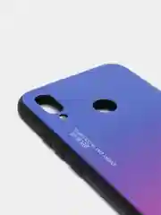 Пурпурный градиентный чехол из закалённого стекла для моделей Honor, Huawei
