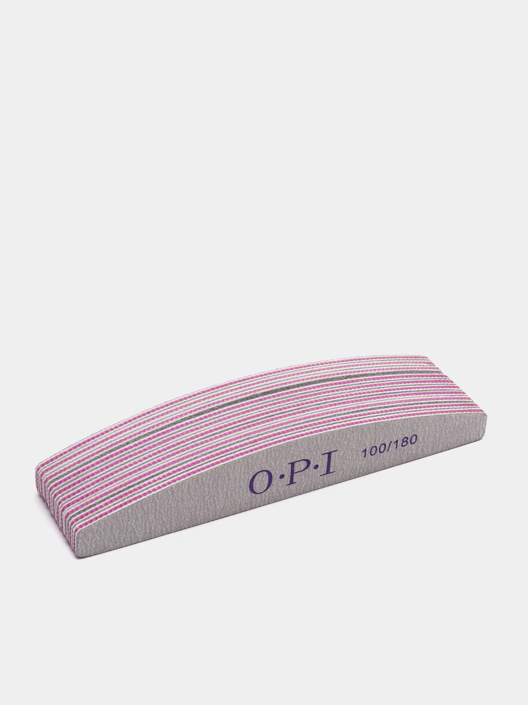Пилка для ногтей /100/180 Полумесяц/пилка opi