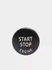 Черный накладка кнопки start stop BMW / кнопка старт стоп бмв / Кнопка запуска bmw E60 E70 E71