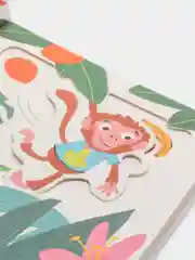 Книга детская Подвижные картинки. В зоопарке