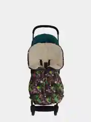 Лайм детский зимний меховой конверт