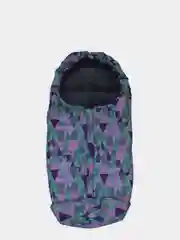 Фиолетовый детский зимний меховой конверт