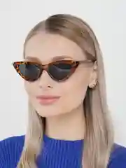 Хаки солнцезащитные женские очки