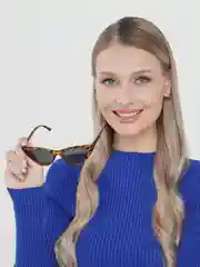 Серый солнцезащитные женские очки