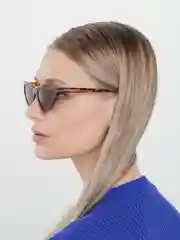 Серый солнцезащитные женские очки