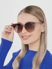 Коричневый солнцезащитные женские очки