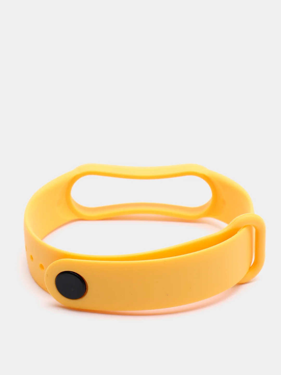 Желтый силиконовый ремешок для Xiaomi Mi Band 5 / Mi Band 6