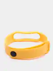 Желтый силиконовый ремешок для Xiaomi Mi Band 5 / Mi Band 6