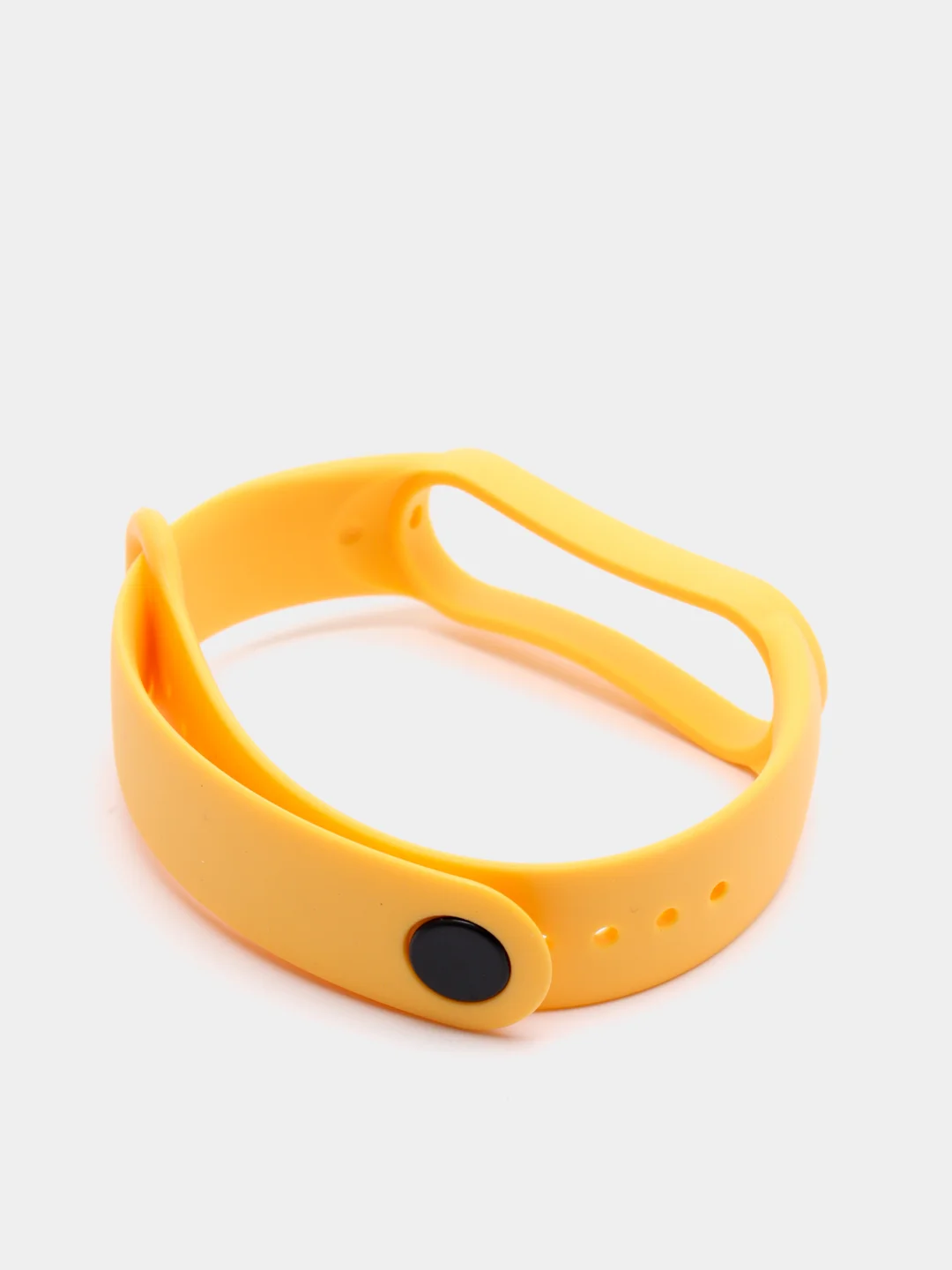 Желтый силиконовый ремешок для Xiaomi Mi Band 5 / Mi Band 6