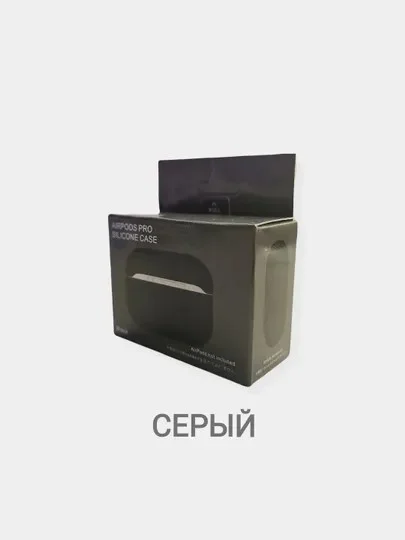 Красный силиконовый чехол для наушников AirPods Pro