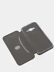 Черный чехол книжка  Samsung J3 2016, J310