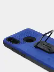 Синий чехол с магнитным держателем и подставкой 2 в 1 для  Honor 8A / HUAWEI Y6 2019, Y6 PRIME