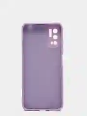 Сиреневый чехол с защитой камеры и бархатом внутри Xiaomi Poco M3 pro, Redmi Note 10T