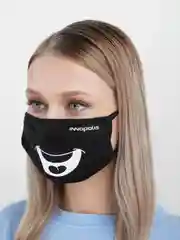 Многоразовая двуслойная тканевая маска Улыбка