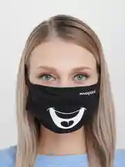 Многоразовая двуслойная тканевая маска Улыбка