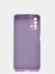 Сиреневый чехол для REDMI 9T, с защитой камеры и бархатом внутри