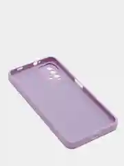 Сиреневый чехол для REDMI 9T, с защитой камеры и бархатом внутри