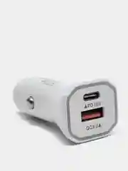 Зарядное устройство от прикуривателя USB+Type-c 18w