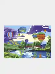 Серебряный картина по номерам, А3