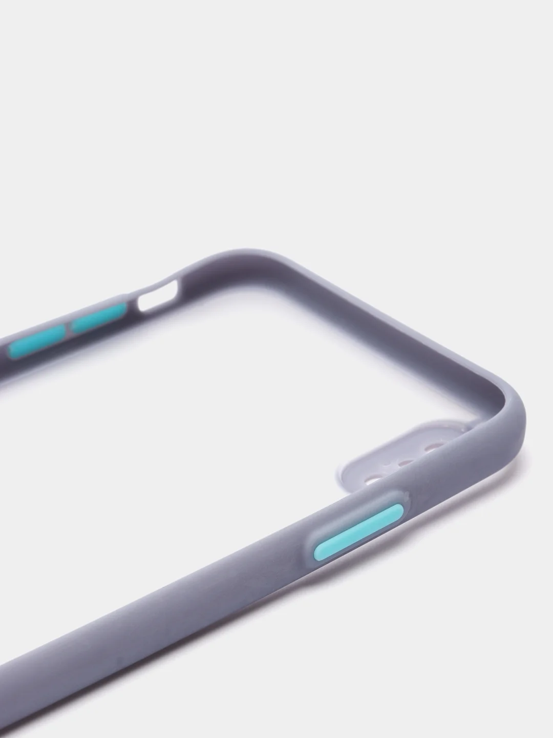 Синий меланж силиконовый противоударный чехол для Iphone XS MAX