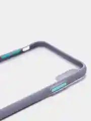 Синий меланж силиконовый противоударный чехол для Iphone XS MAX