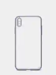 Синий меланж силиконовый противоударный чехол для Iphone XS MAX