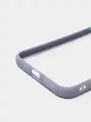 Синий меланж силиконовый противоударный чехол для Iphone XS MAX