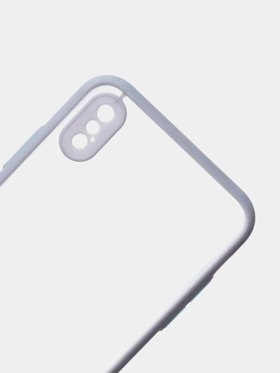 Синий меланж силиконовый противоударный чехол для Iphone XS MAX