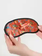 Алый маска для сна "Цветные сны"