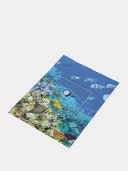 Папка уголок Sea World Морской мир А4, 150 мкм, цветная печать