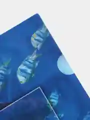 Папка уголок Sea World Морской мир А4, 150 мкм, цветная печать