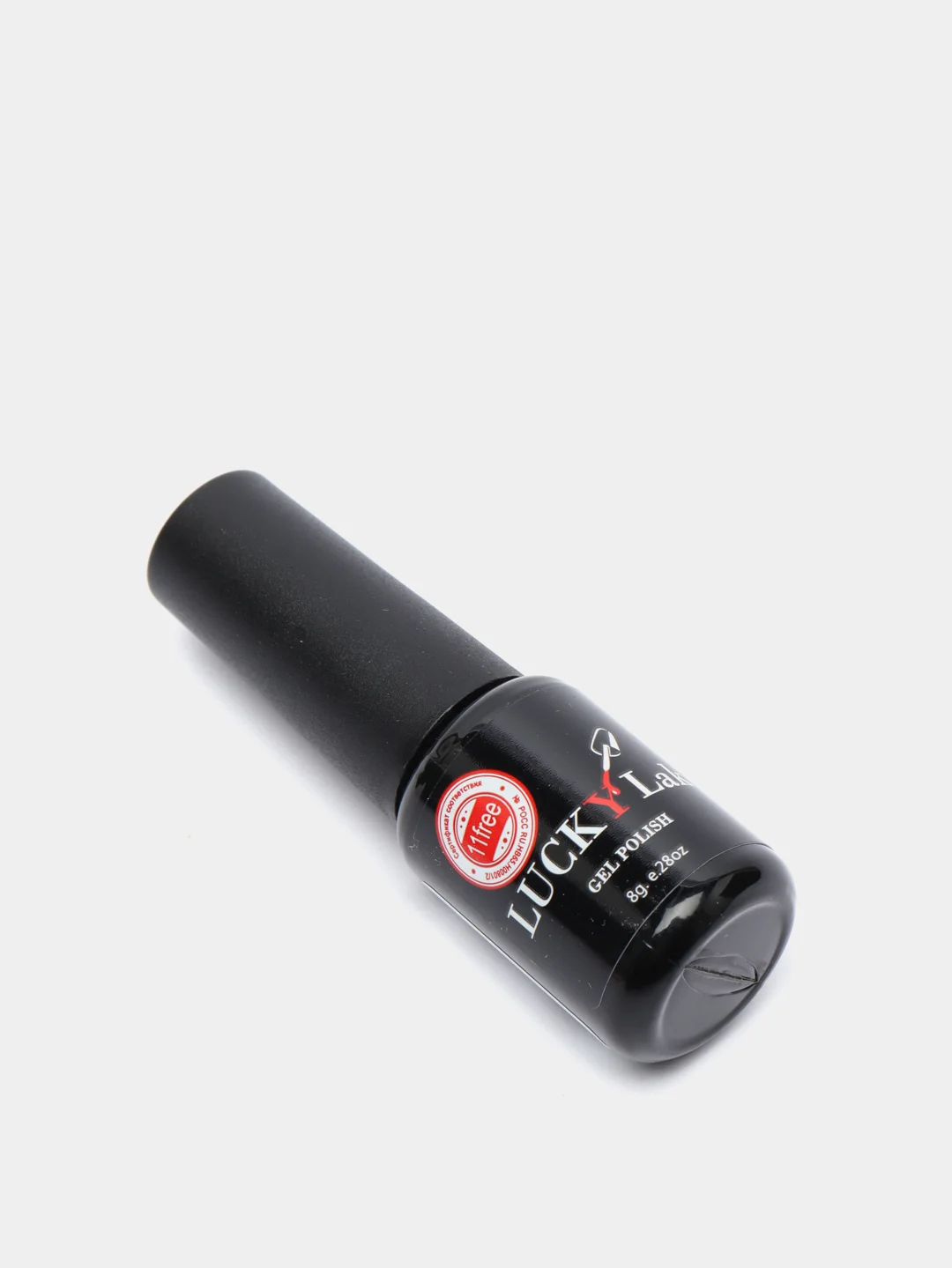 Гель лак для маникюра и педикюра LuckyLak classic №140, 8g, серо-голубой, небесный