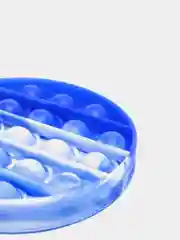 Синий игрушка-антистресс Pop It, брелок
