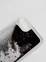 Розовый чехол силиконовый стразами