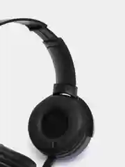Синий наушники проводные Extra Bass, AUX, 3,5 мм