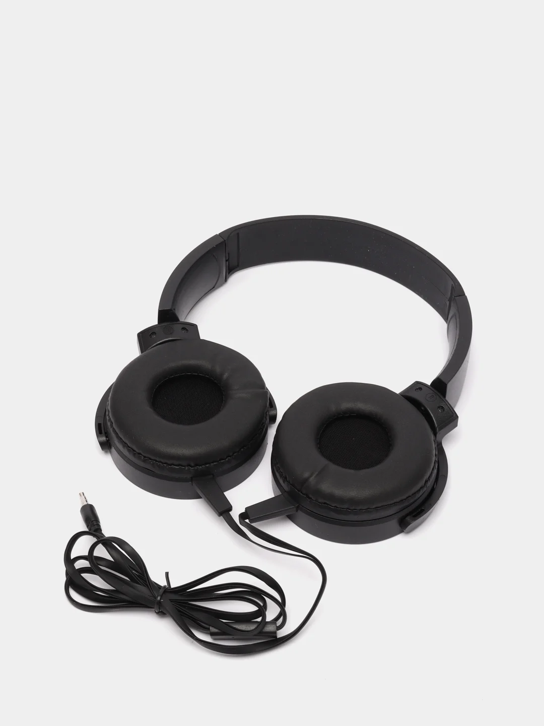 Синий наушники проводные Extra Bass, AUX, 3,5 мм
