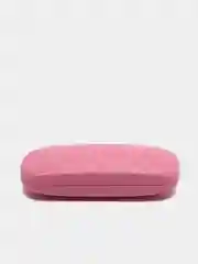 Розовый защитный чехол для очков, 16 x 6 см