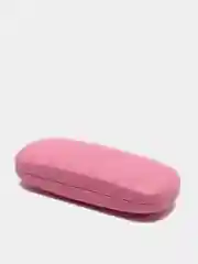 Розовый защитный чехол для очков, 16 x 6 см