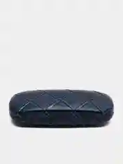 Синий защитный чехол для очков, 16 x 6 см