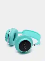 Бирюзовый беспроводные полноразмерные наушники CYZ-MAX22 Pro, светящиеся с LED индикатором