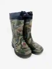 Индиго резиновые сапоги детские, с утеплителем, 22-30 размер