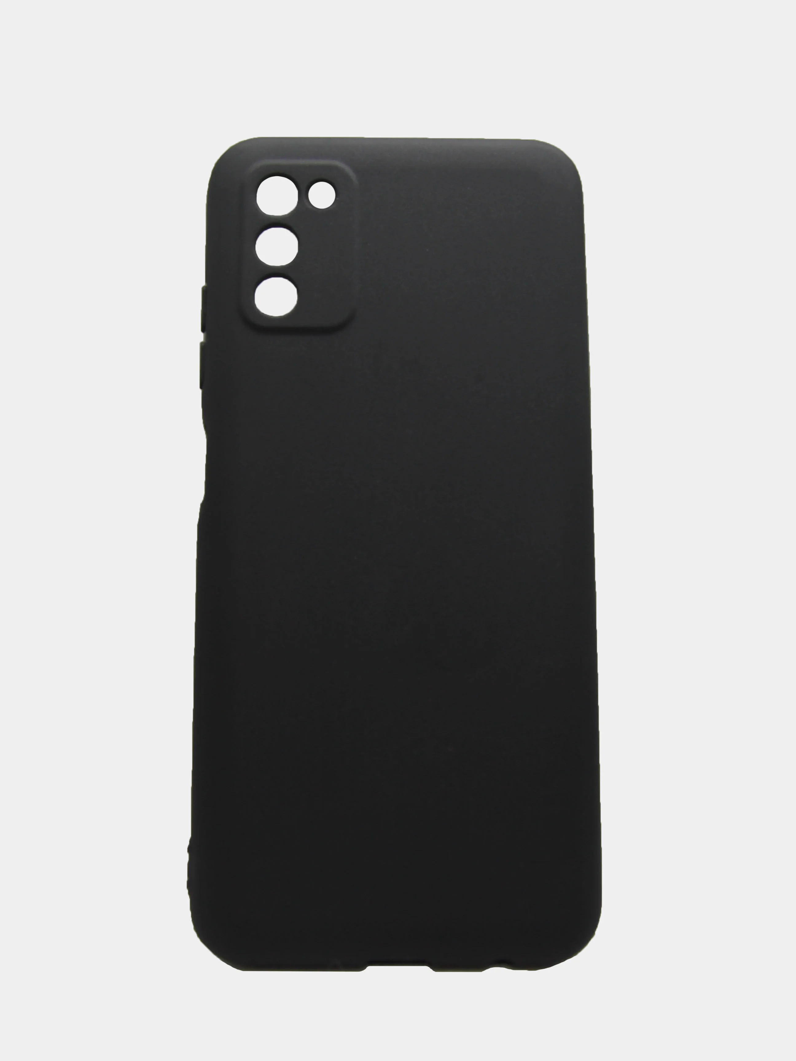 Черный чехол накладка Samsung A03s (SM-A037F)