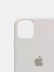 Белый чехол для iPhone 11 Силиконовый с логотипом (Silicon Case)
