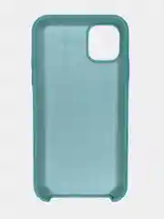 Бирюзовый чехол для iPhone 11 Силиконовый с логотипом (Silicon Case)