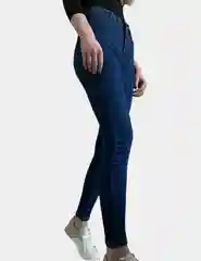 Синий джинсы женские зауженные skinny (скинни) со стрейчем