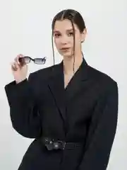 Черный солнцезащитные женские очки
